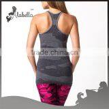 Women's Gym Fitness Singlets/ladies Fitted Workout Tank Top thumbnail-2