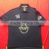 High Quality of Custom Polo Shirt, 100% Cotton Pique, Printing and Embroidery thumbnail-1