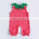 Latest Design Custom Wholesale Newborn Girl Fashion Rompers 2017 Summer Kid Baby Cotton Jumpsuit Infants Baby Knitted Romper thumbnail-5