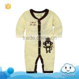 AR-269B Spring Autumn New Kids Modeling Clothes Long Sleeves Baby Girls Cotton Plain Rompers From Malaysia