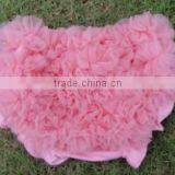 Wholesale Fancy Dress 100% Cotton Solid Color Baby Bloomers With Ruffle thumbnail-5