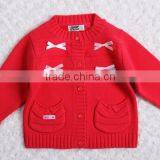 Korean Style Baby Girl Thin Knit Cardigan Sweater thumbnail-4