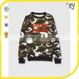 Wholesale Fashion Crewneck Camo Men Sweatshirt no Hood thumbnail-2