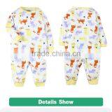 Cute Pattern New Design Long Sleeve New Born Baby Romper Wholesale Baby Wear thumbnail-1