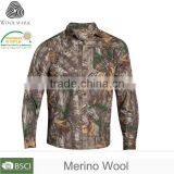 Manufacture Hunting Equipment,wholesale Merino Wool Camo Army Clothes thumbnail-3