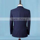 Fashion Personalised Business Formal Mens Suits With Polyester Wool Blend Fabric thumbnail-2