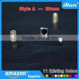 MOQ:100 Pcs - Metal Shoe Lace Tips Aglets to Repair or Shorten Laces Aglets Tips - 11 Colours - Accept Custom thumbnail-4