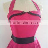 Pink 50s 60s Vintage Dancing Swing Jive Rockabilly Dress Petticoat Bridesmaid Dresses Cheap Dresses thumbnail-2