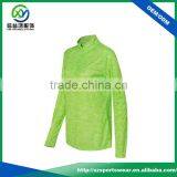 Hot Sale Polyester /cotton Quater-zip Sport t Shirt Women Sweatshirt thumbnail-3