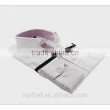 100% Polyester Elastane Dry Fit Formal Shirt With Matched Collar & Placket thumbnail-1