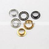 3 Colors 15mm Round Metal Brass Rhinestone Eyelets Crystal Diamond Grommets Glass Eyelets RE-15mm-001 thumbnail-1