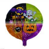 Aluminium Foil Balloon Halloween Ghost Multicolor Halloween Pumpkin Message " Happy Halloween " Custom Foil Balloons thumbnail-1