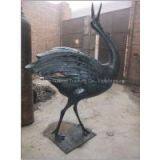 Wildlife Bronze Bird Sculpture - Peacock Sculpture thumbnail-3