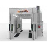 Industrial Paint And Dry Station, Diesel Heating Automobile Repair Large Spray Booth thumbnail-1