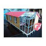 Welded Steel Prefab House With One Slope / Two Slope Roof For Construction Site thumbnail-1