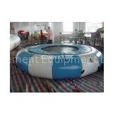 OEM inflatable aqua park toys With jumping trampoline For Blow up Water Sports
