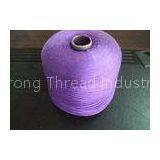 20s/3 Dyeing 100% Polyester Spun Thread , Purple Pink Black