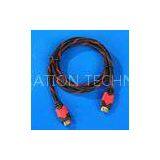 1m 1.5m 1.8m 2m Metal Case 3D HDMI Cables HDTV DVD 1080P 3D Ethernet 1.4v