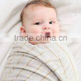 47"x47" Large Jersey Knit Swaddle Blanket thumbnail-3