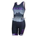 Customized Full Sublimation Womens Wrestling Singlet thumbnail-2