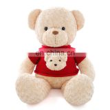 Plush teddy bear with jacket toy