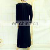 Saudi Online Neck Beaded Heart Kaftan Dress Long Beach thumbnail-3