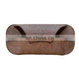 Soft Case Leather Custom Glasses Bag With Your Logo thumbnail-1