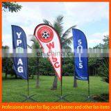 Polyester Beach Flag for Promo and Advertising thumbnail-2