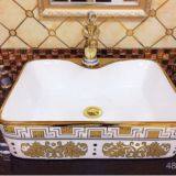 Square New Style Wash Basin Luxury Hotel Bathroom Basin
