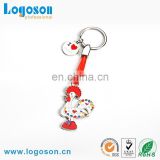 Hot selling loverly cock shaped keychain