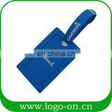 Factory Wholesale Custom New Design Standard Size PVC Sublimation Blank Luggage Tag Parts thumbnail-2