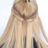 Shedding free Front Lace Human Cambodian Hair Wigs Kinky Straight thumbnail-3