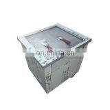 2018 Новейшая квадратная сковорода, круглая сковорода, машина для изготовления роллов из мороженого