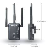 WAVLINK 802.11AC 750Mbps AC750 Dualband Wifi Repeater AP With 3dBi Antennas thumbnail-5
