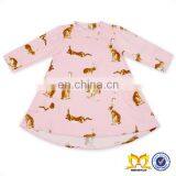Cute Bunnie One Piece Dress Ready Made Kids Dress Children Frock Model thumbnail-2