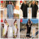 Women Boho Floral Printed Long Blouse Loose Shawl Kimono Cardigan Boho Beach Cover up Shirt Outwear Blusa Mujer Feminino thumbnail-6