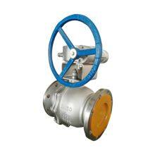 Mstnland WORM GEAR STAINLESS STEEL FLOATING BALL VALVE