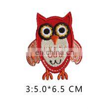 Custom Iron On Cartoon Owl Collection Embroidered Patches thumbnail-3