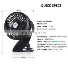 New Arrivals Electric Fan Charging Rechargeable Usb Mini Desk Fan With Clip for Cooling thumbnail-2
