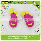 Toy Footprint Shaped 3D Rubber Erasers for Children thumbnail-2