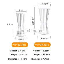 Хорошо продающиеся прозрачные смоляные инструменты. Тонкий стакан для измерения напитков, виномер из ПК для бара thumbnail-5