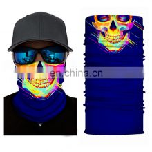 JOHNCOO Bicycle Fishing Sport Bandanas Clown Tube Neck Gaiter Polyester Seamless Men's Face Bandana Headwear