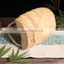 Simple Handicraft the Plate Nordic for Food Tray Dish Snacks Kitchen Dry Fruit Dessert Coffee Bamboo Root Craft Basket With Hand thumbnail-4