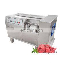 Floor-standing Electric Fresh Frozen Chicken Fish Meat Cube Cutter Slicers Automatic for Slice Meat Froen thumbnail-1