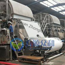 Bamboo Base Tissue Paper / Toilet Paper / Kitchen Paper Machine thumbnail-5