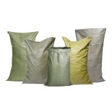 Factory direct sale grey reinforced pp plastic woven bags wholesale construction waste/logistics express packaging bags