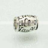 Mother's Day 925 Sterling Silver Live Love Laugh Star Bead Charms for European Bracelet thumbnail-4