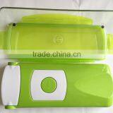 Plastic Multifunctional Chinese Vegetable Cutter 12 Pieces Set thumbnail-5