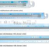 Shower Curtain Pole Stainless Steel Shower Rod SS304 Shower Curtain