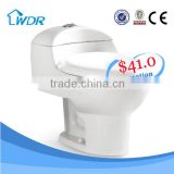 wholesalers lower price chinese one piece toilet bowl